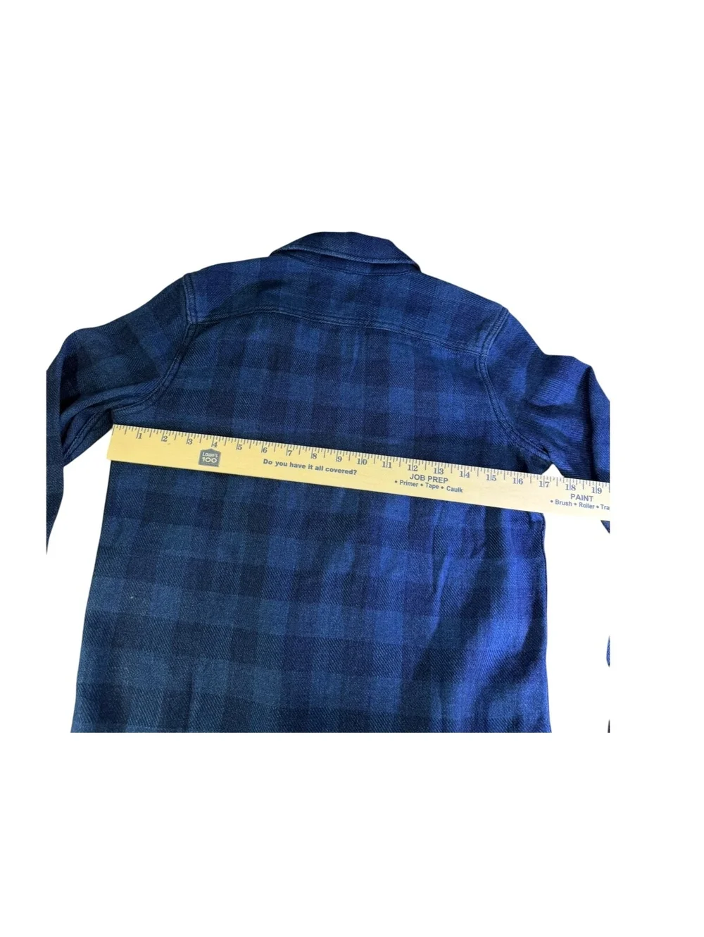 Brand New with Tags (NWT) Gap Kids Indigo Buffalo Check Long-Sleeve Shirt